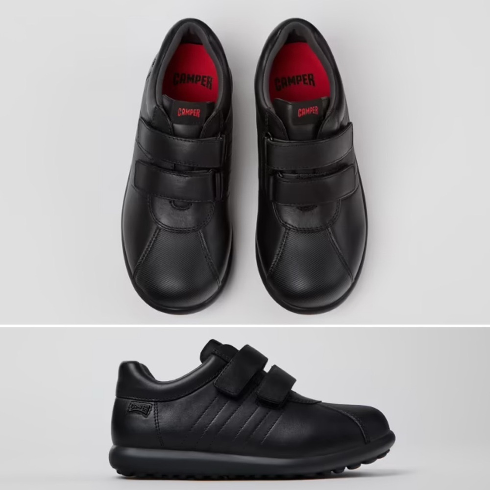 Camper Pelotas Ariel Leather Kids Sneakers